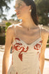 Rosetta Maxi Dress Ivory Red